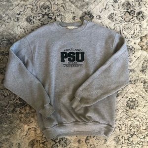 Portland State University crew neck
